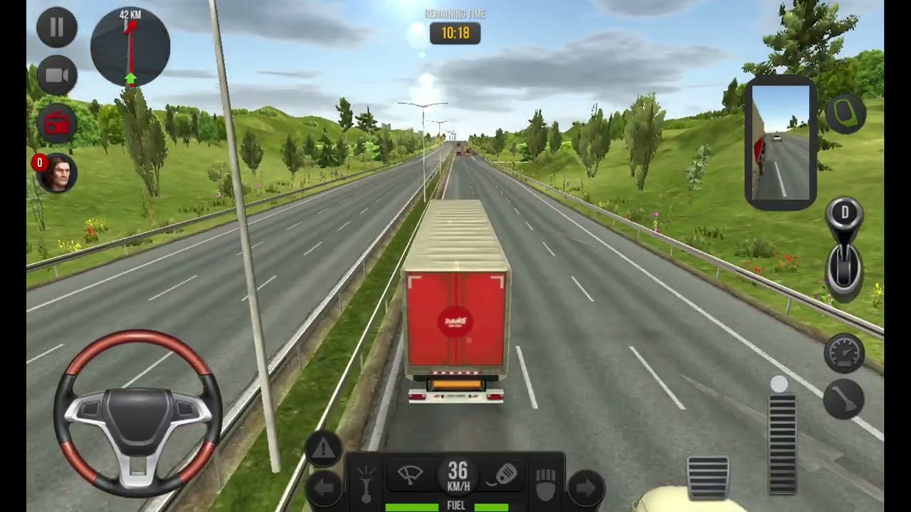 Driving truck in europe