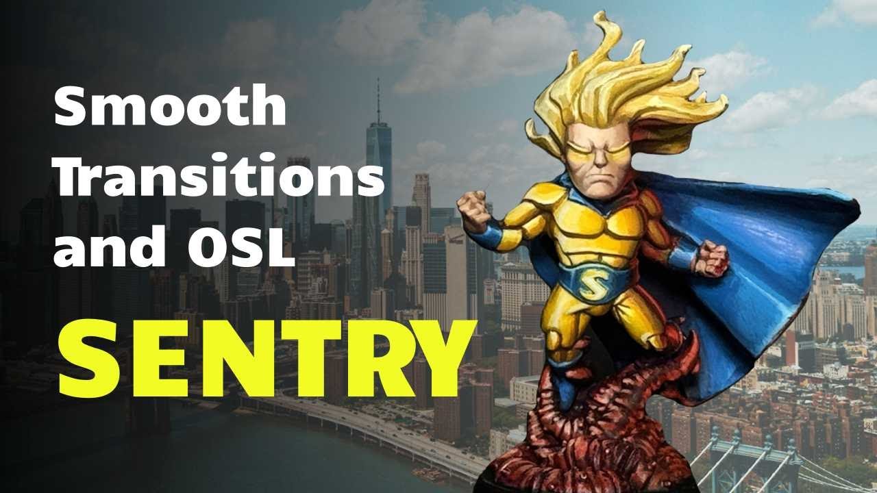 Pushing my miniature painting skills on Sentry from Marvel United