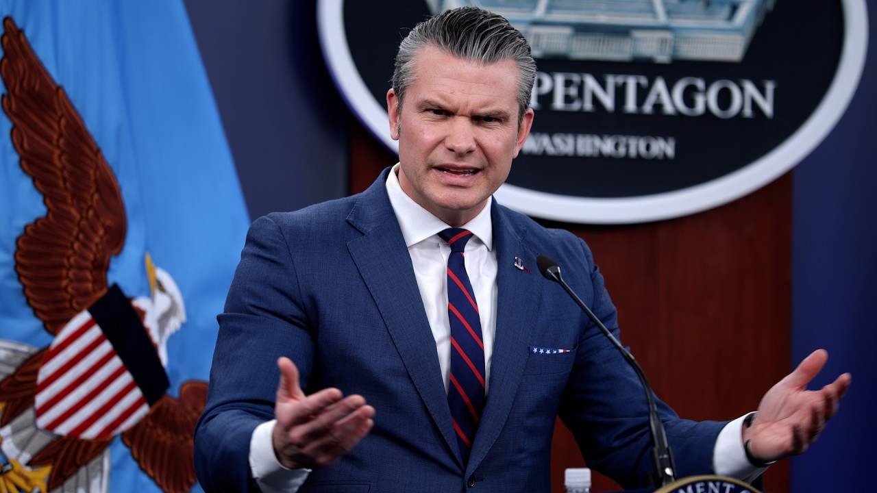 LIVE: Pete Hegseth hosts Pentagon briefing on Iran war