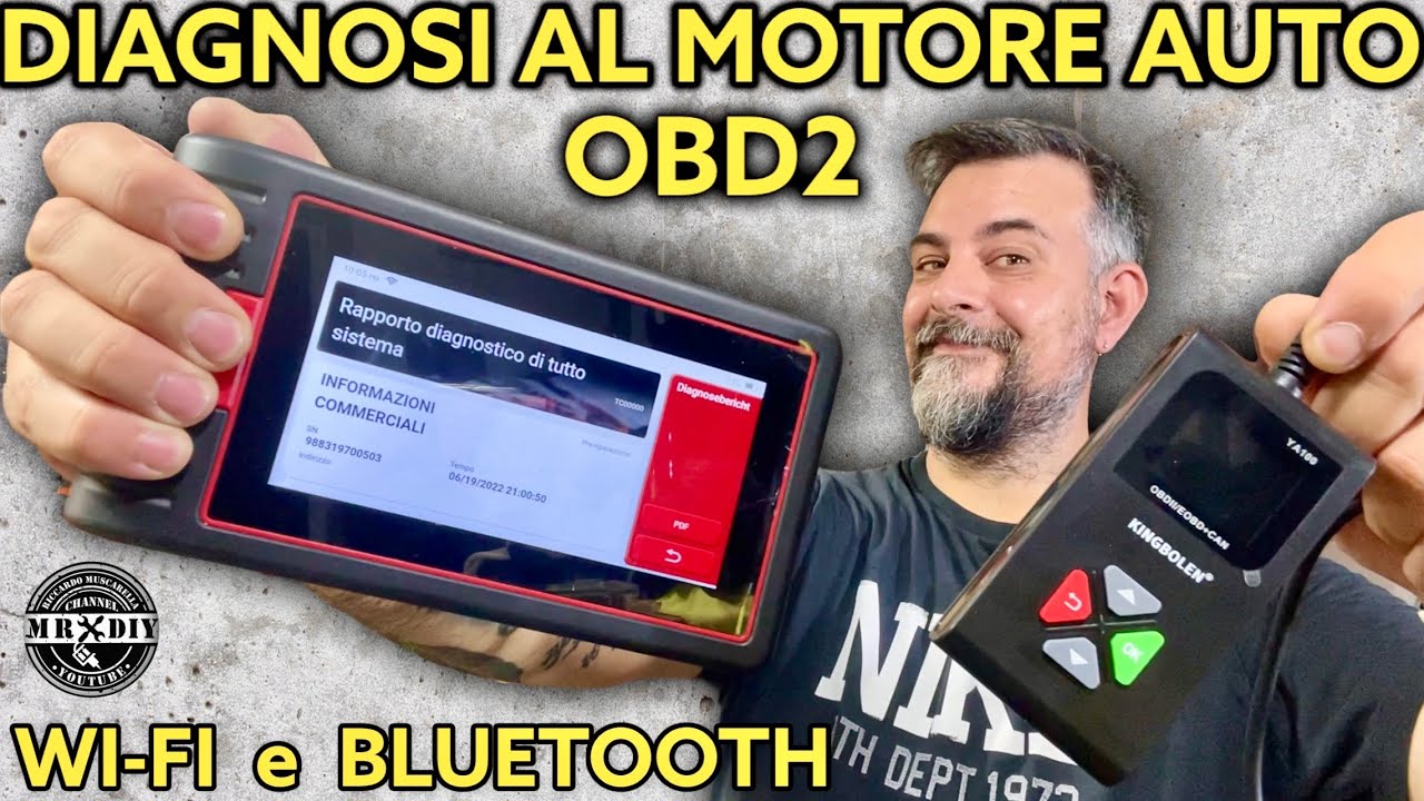 OBD2 WI-FI. Spia gialla motore, reset service e chilometri. Thinkcar Thinkscan Max 2 KINGBOLEN obdii