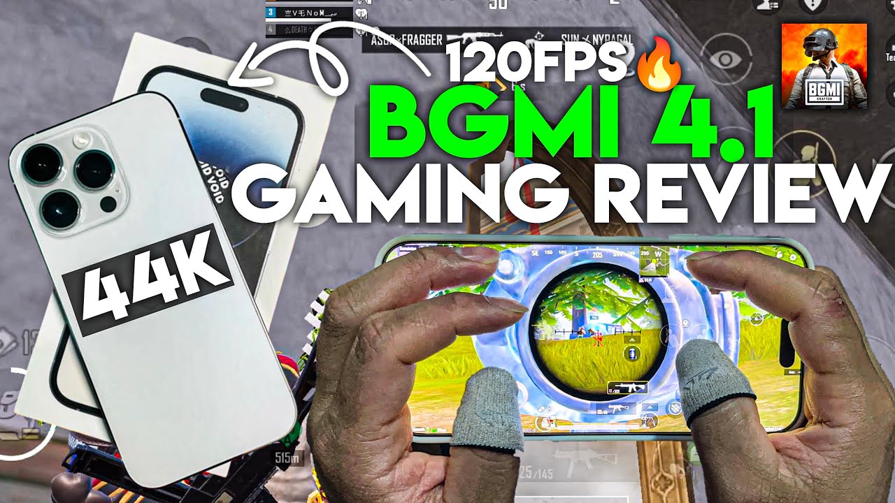 Second Hand iPhone 14 Pro BGMI 4.1 Gaming Review 2025 🔥 FPS Test, Heating, Battery & Worth Buying? 