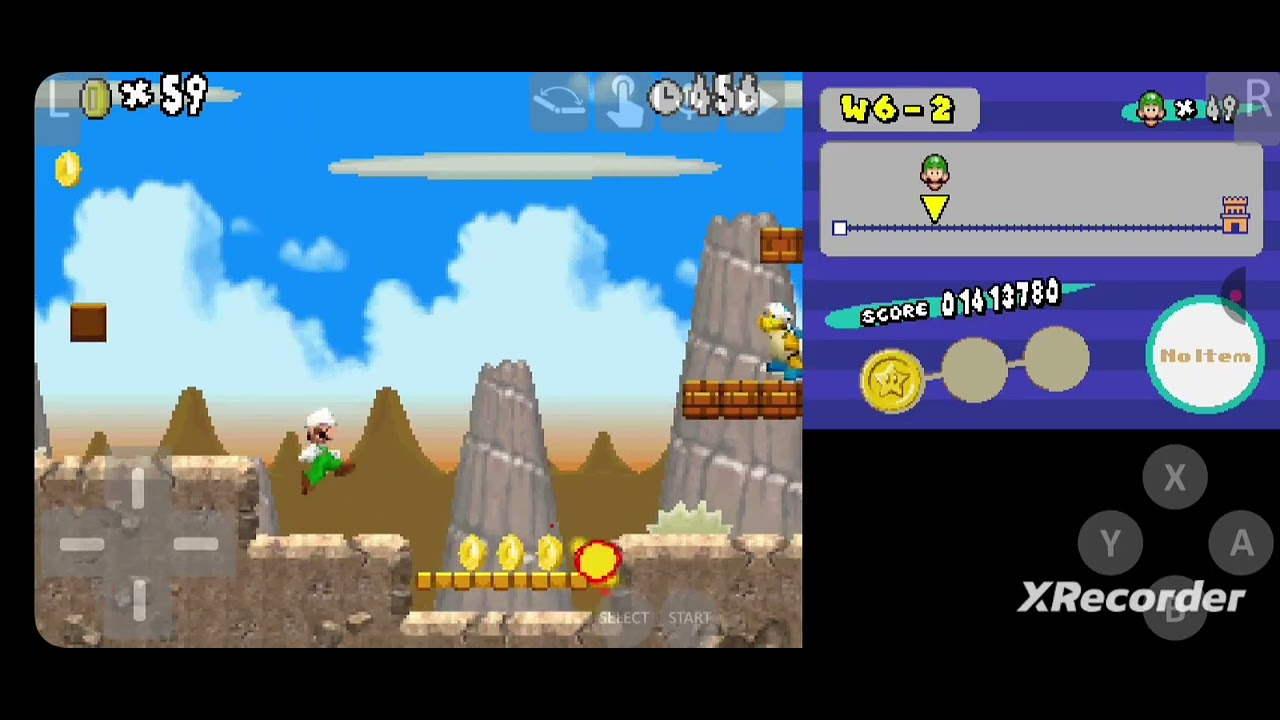 Newer Mario bros Ds mundo 6 completo 