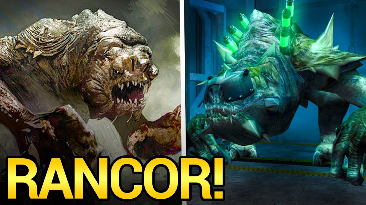 FURCHTEINFLÖßEND, SCHLAU und AUSGENUTZT?! - STAR WARS Rancors erklärt