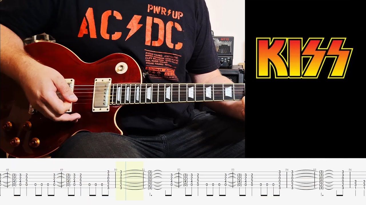 Kiss - Lick It Up - [Guitar Cover | Tab]