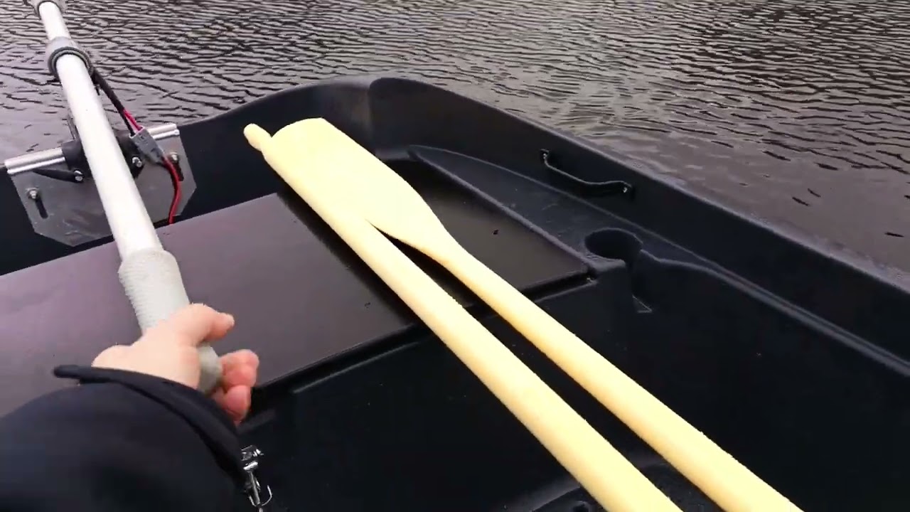 Pioner Easy 11 with Bison M100 Trolling Motor. 