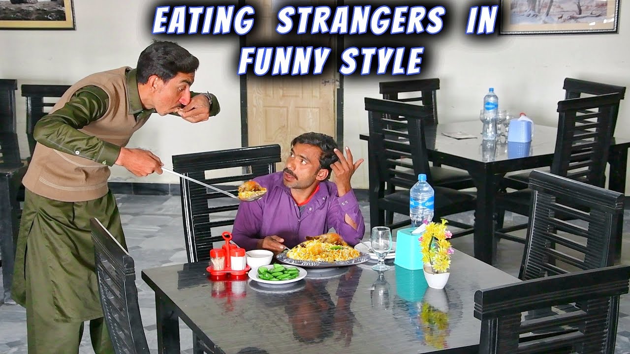 Free Eating prank in hotel with stranger by Banana prank