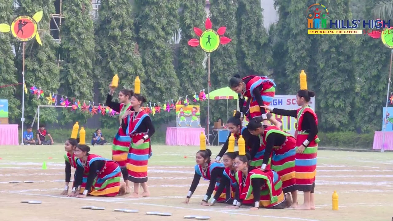 Hills High School Sports Day 2024-25 Day 01 Part-1