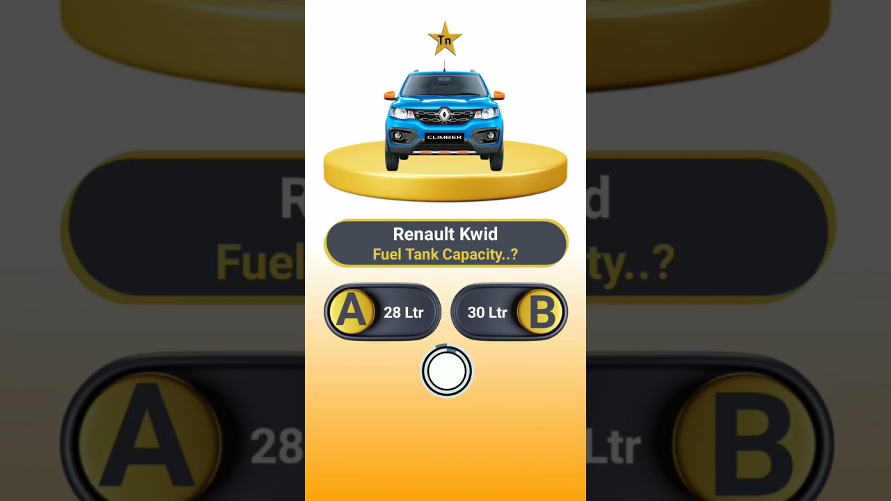 Renault Kwid Fuel Tank Capacity..? #technnu