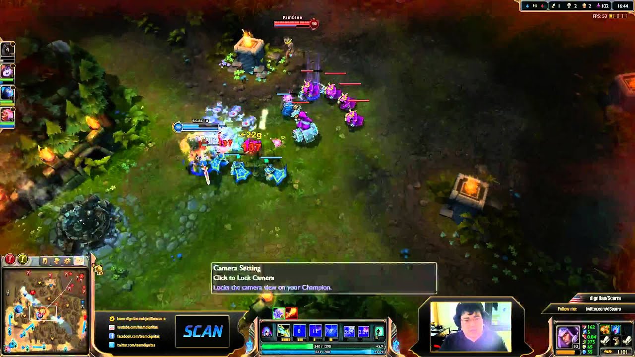 Scarra - Talon vs Zed mid (Challenger l)