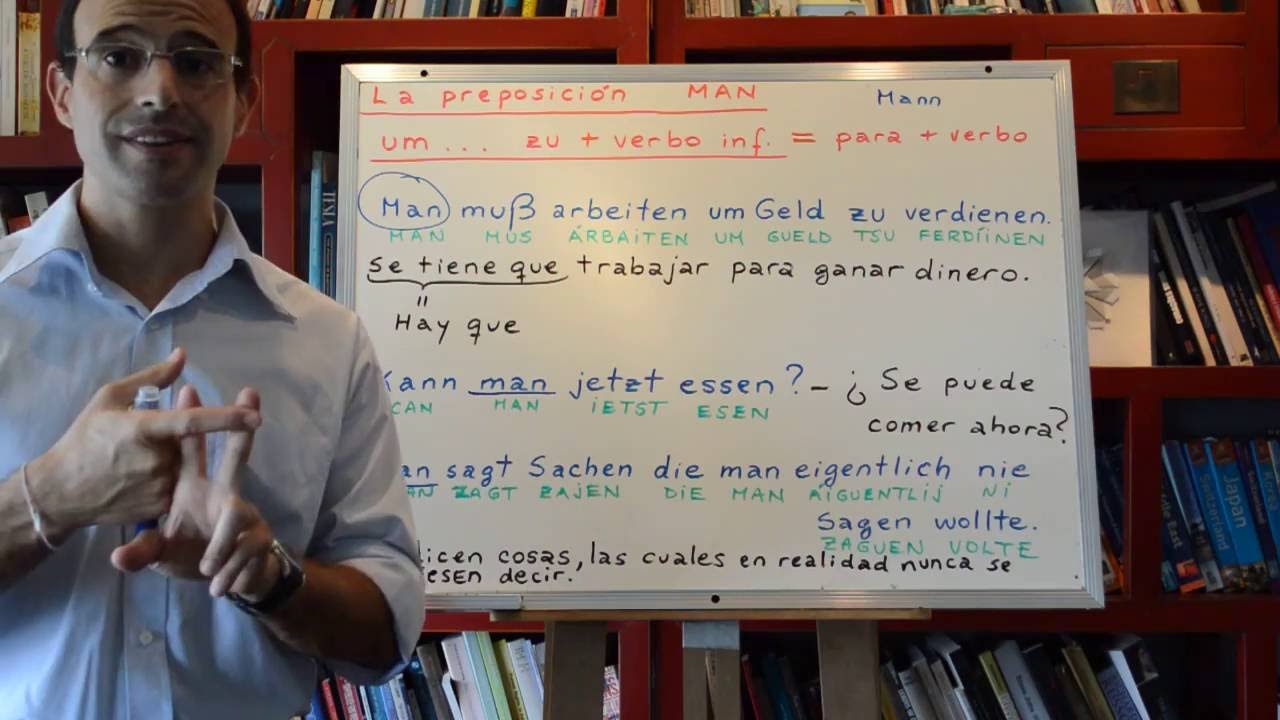 Aprender Aleman con Rodrigo 36 Pronombre indefinido MAN