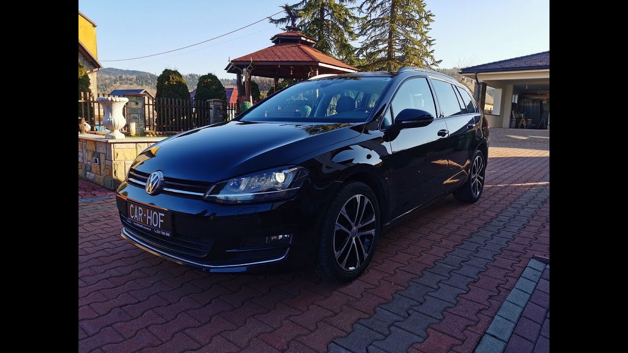 Volkswagen Golf Variant 7 VII 2.0 TDI 150km DSG Pakiet Allstar Plus ALS Navi Premium PDC 2016r.
