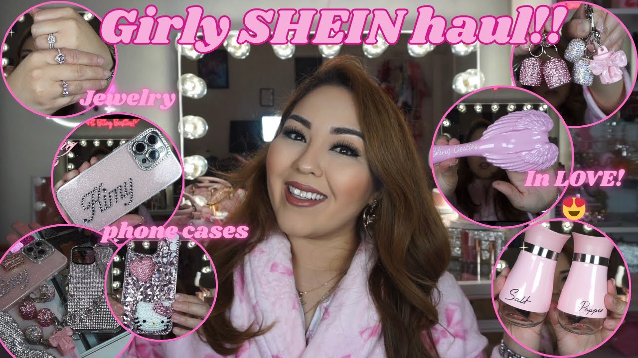 ✨Покупки в стиле Shein для девочек!!🛍️😍Столько милых вещей!🎀🥰 Аксессуары, украшения, чехлы для те...