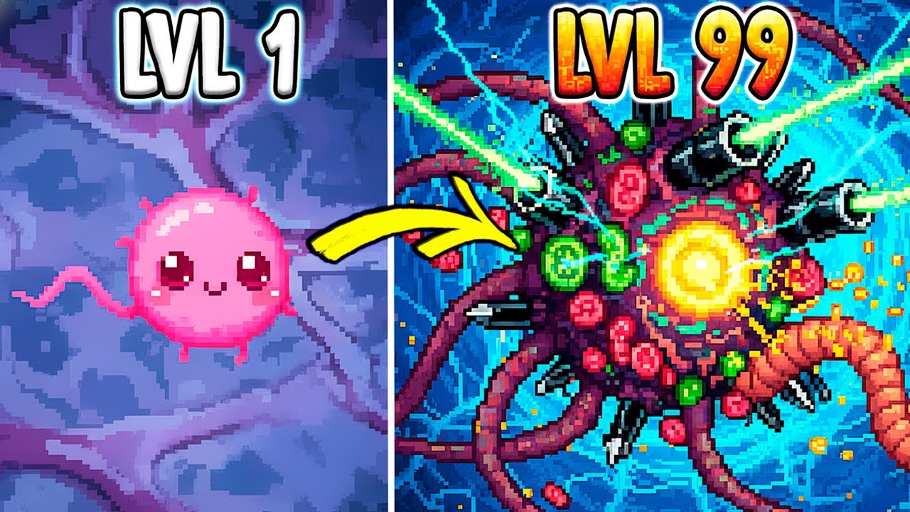 EVOLUINDO UM PARASITA AO MÁXIMO NESSE ROGUELIKE INSANO! Pathogenic