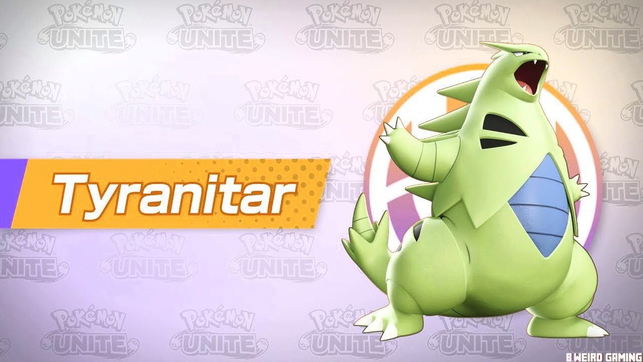 Pokémon Unite | Tyranitar Gameplay 4K
