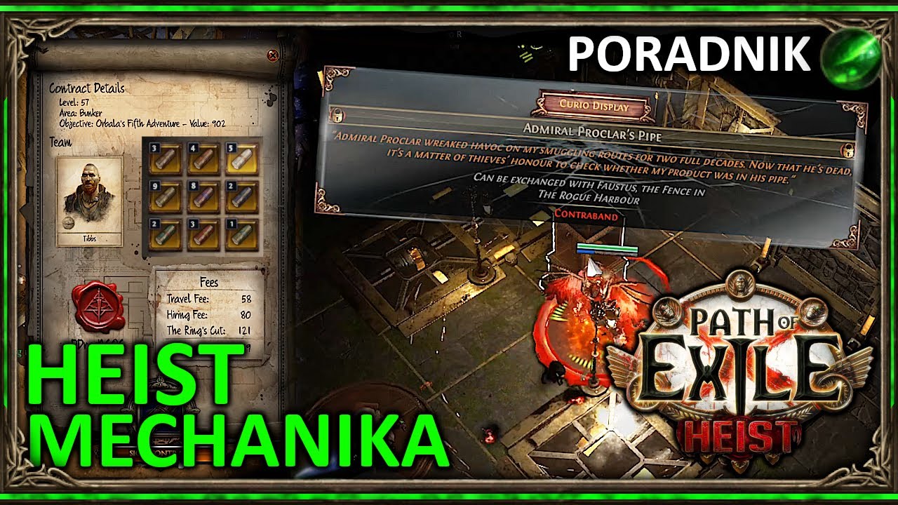 Jak działa HEIST? (Mechanika i podstawy) Poradnik ◼ Path of Exile (3.12)