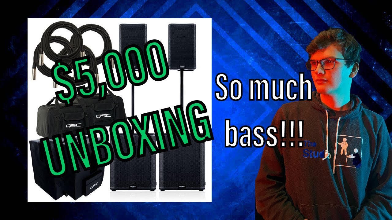 Full QSC UNBOXING | K12.2 and KS118 | ($6,800!!! 2025)