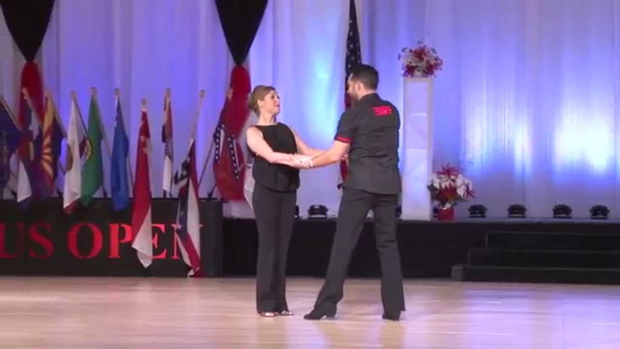 Parker Dearborn & Melissa Rutz Showcase 2014 US Open Swing Dance Championships