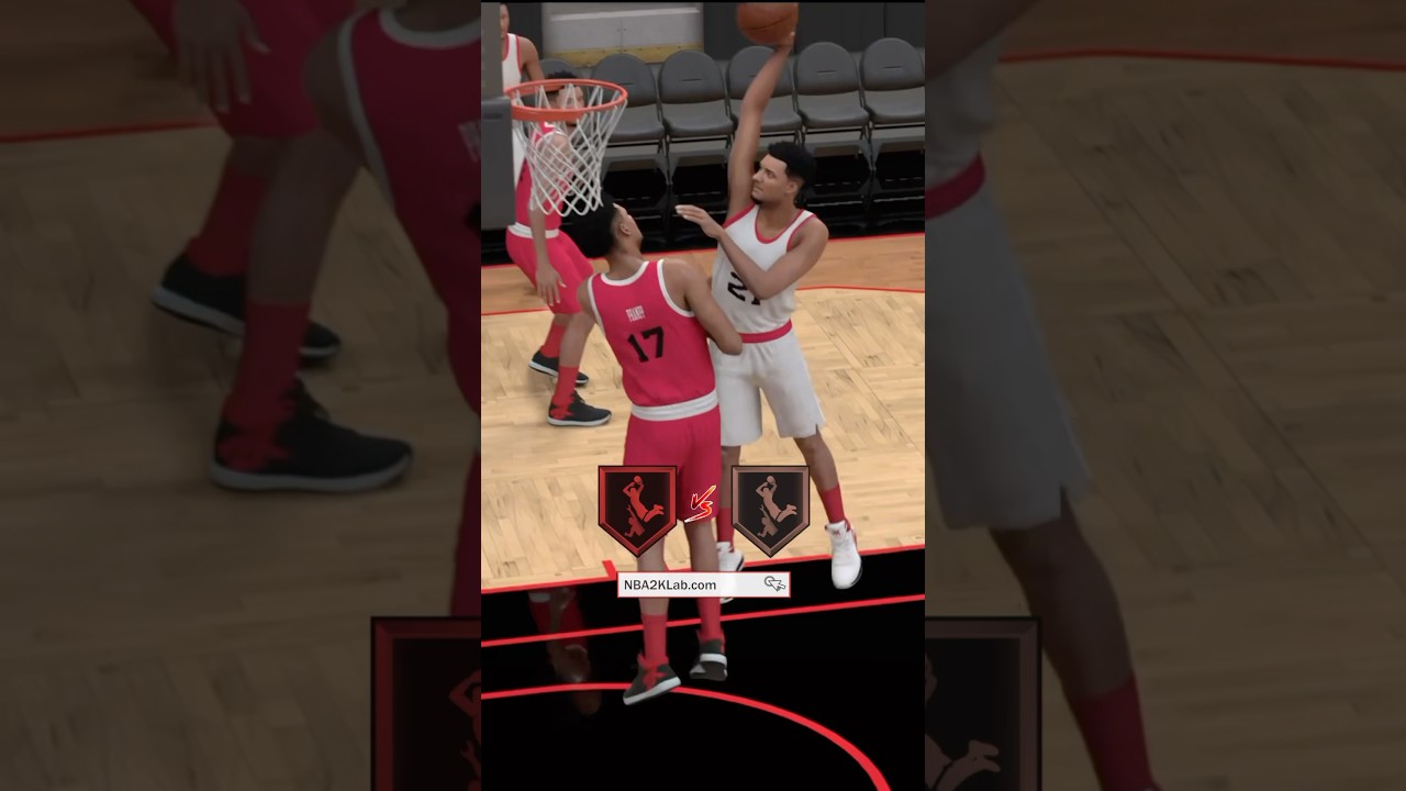 NBA 2K25 How to Get More Contact Dunks & Posterizer Badge Test #nba2k25 #2k25