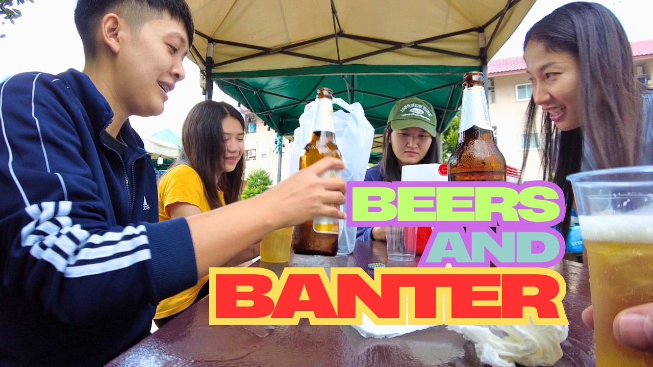 Village Life: Banter and Beers with Ooi's Crew 🍻🏘️⛈️