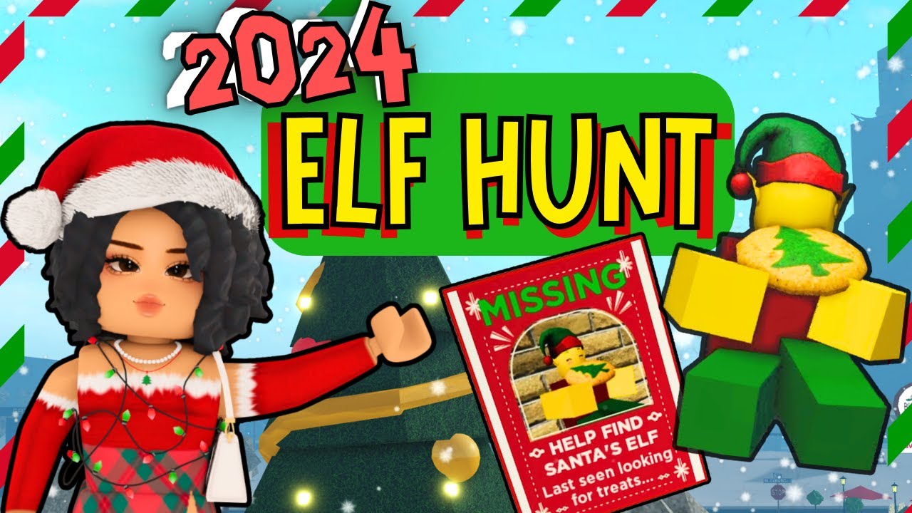 (LIVE) Finding The FIFTH Elf! | Roblox Bloxburg Elf Hunt