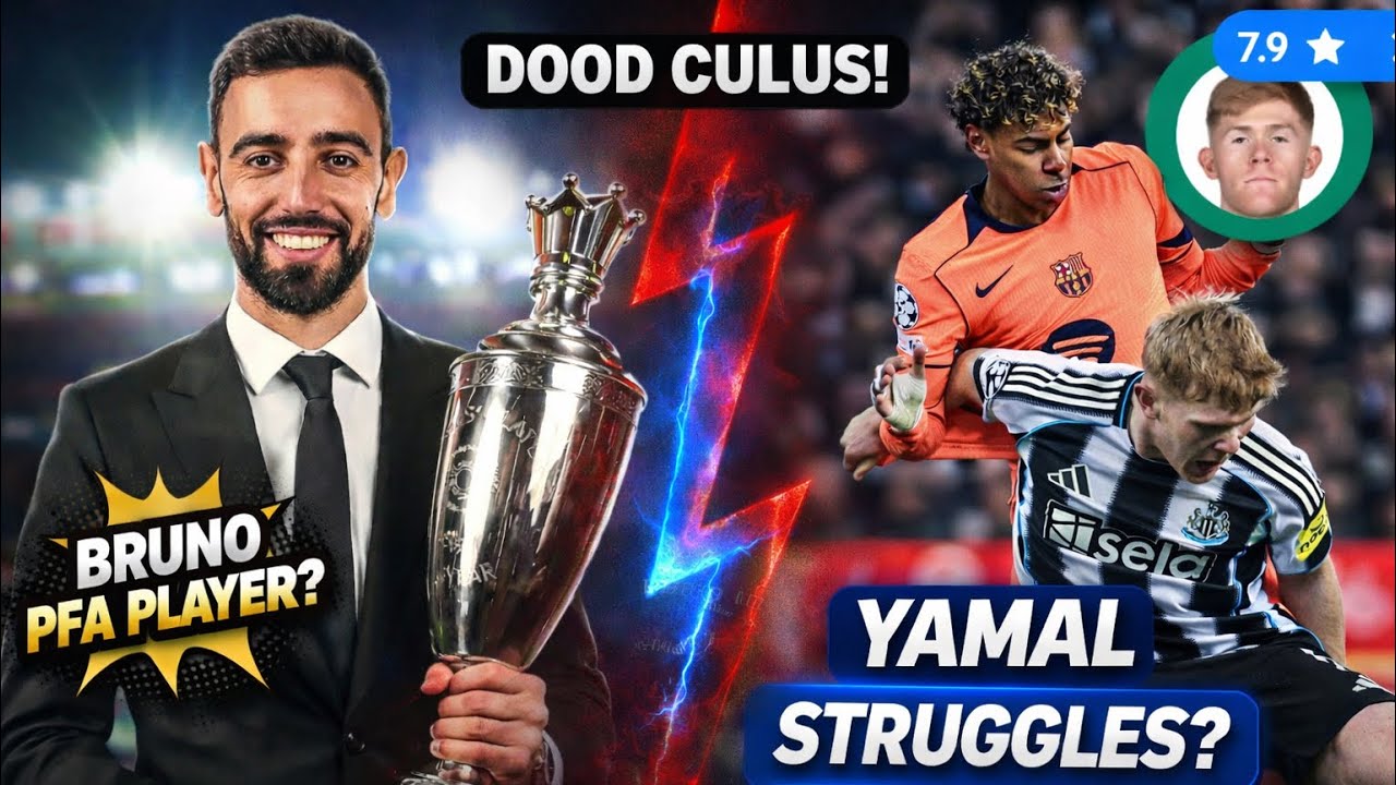 Bruno Ma Mudan Yahay PFA Player of the Year? Dhibaatada Yamal ee Full-backs Xoogga Leh | Aston Villa