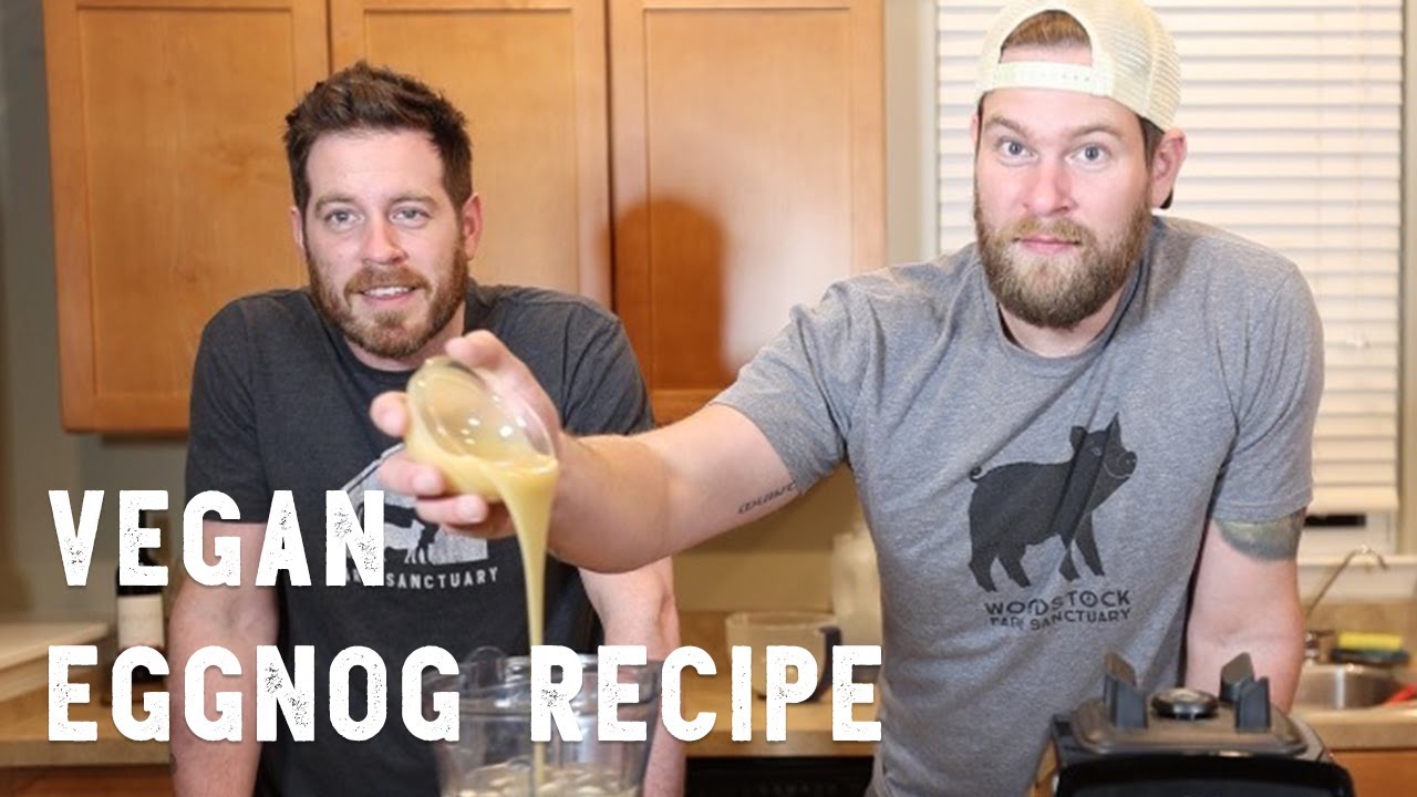 How-to Make Vegan Holiday Eggnog - Barn Sanctuary Meal Planner