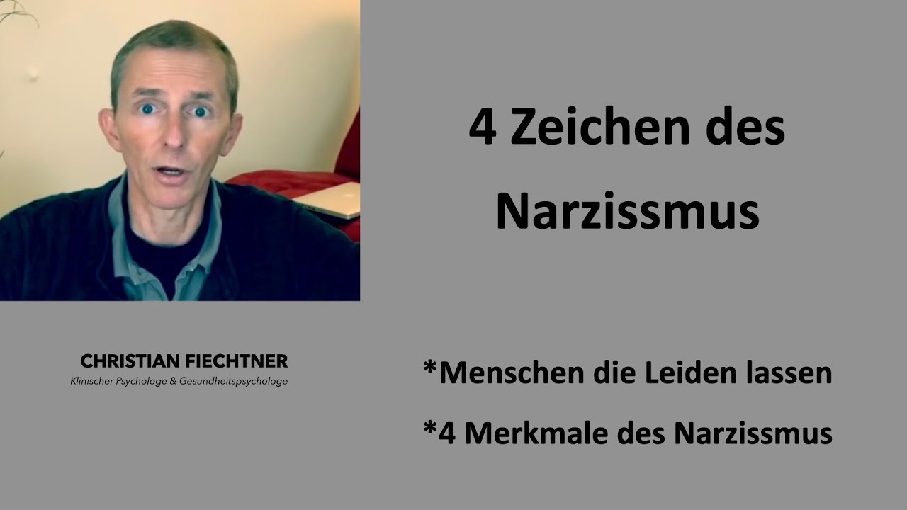 4 Merkmale des Narzissmus.  Menschen die tendenziell leiden lassen.