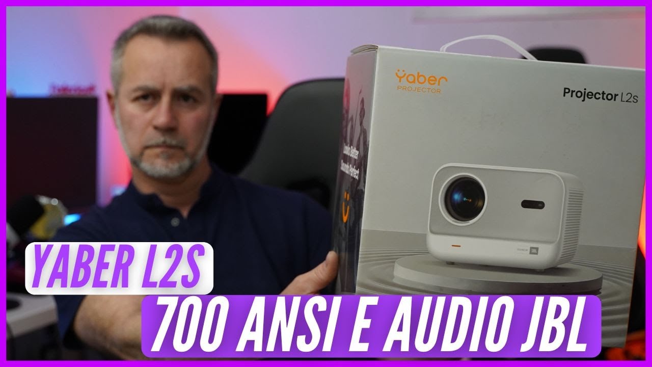 Il Proiettore Economico con Audio JBL che Sorprende! – Yaber L2s