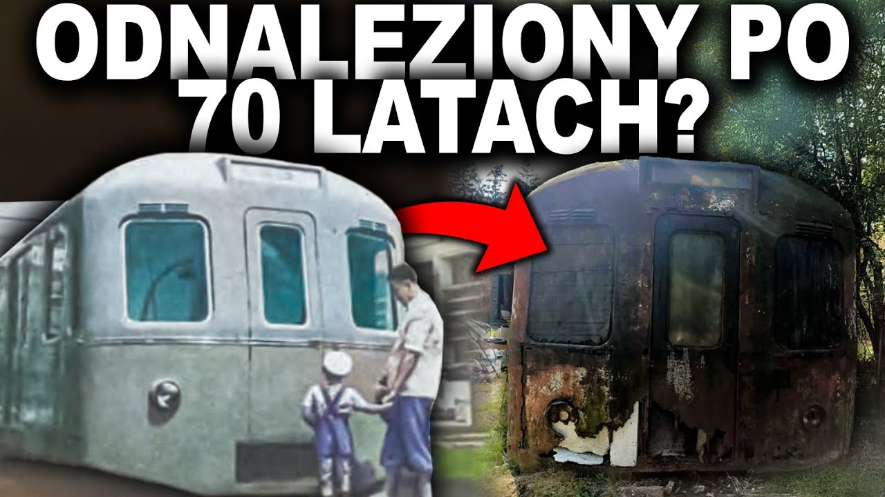 ODKRYTO WAGON WARSZAWSKIEGO METRA Z LAT 50?