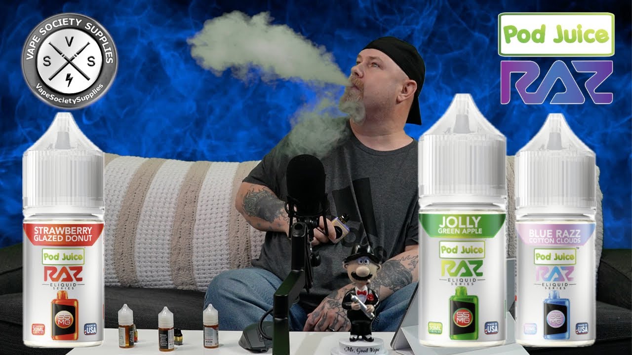 Pod Juice X RAZ Электронные жидкости с никотиновой солью