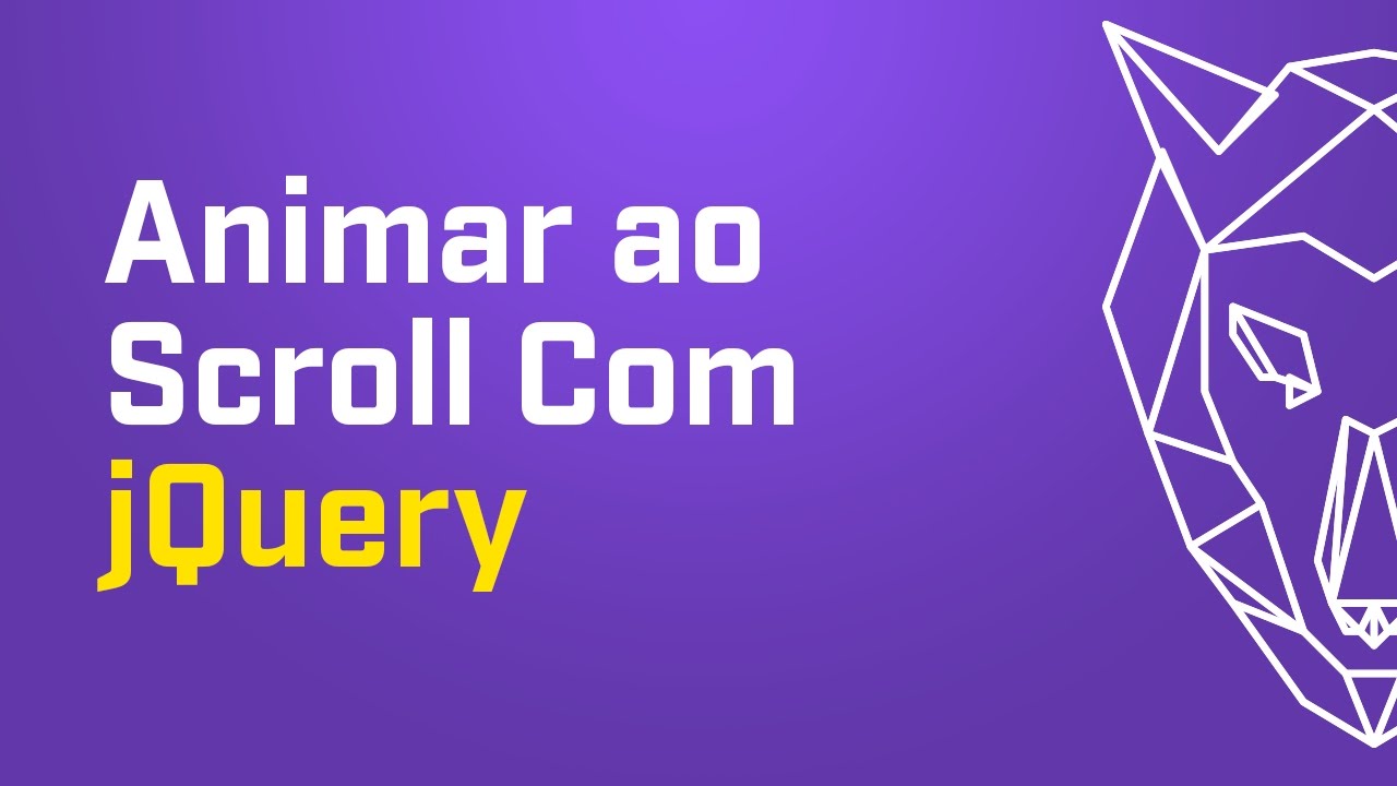 Como animar ao Scroll com jQuery