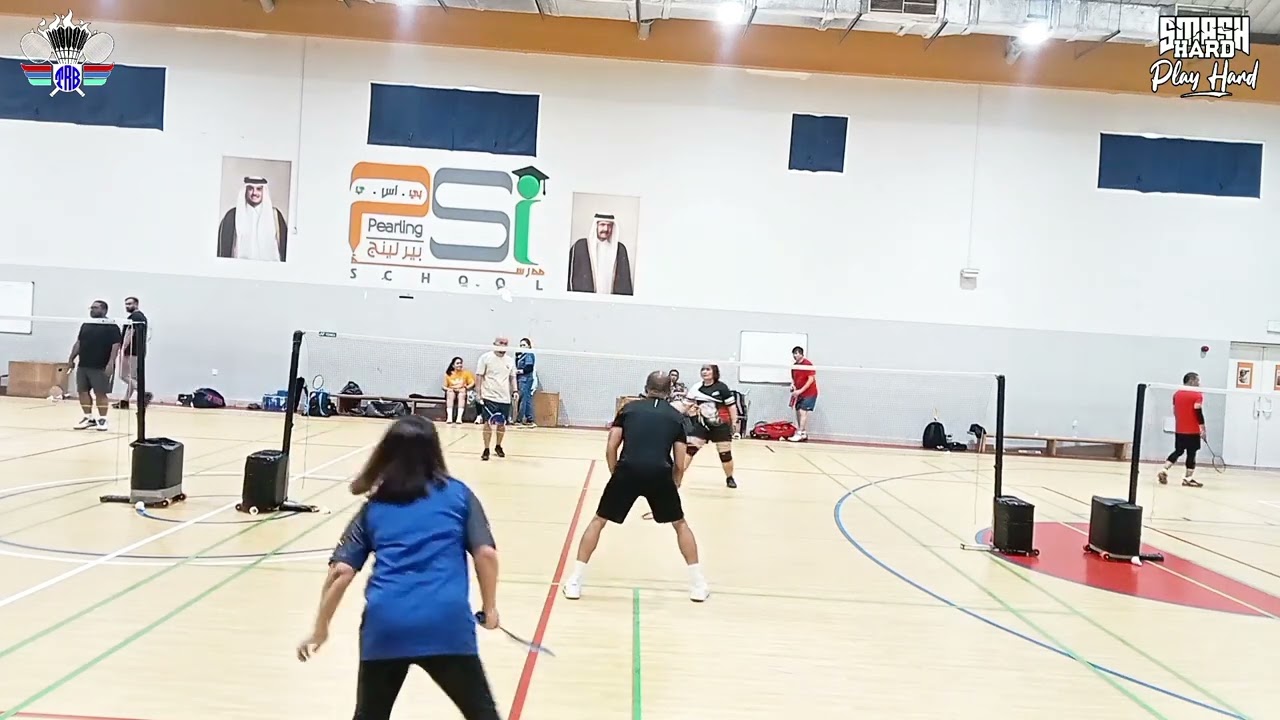 QATAR BADMINTON | 13 February 2026 - Sally & Roy vs Vicky & Andrew 
