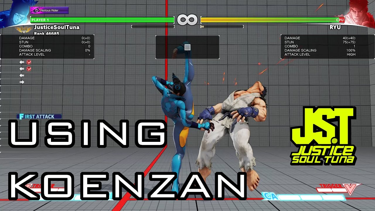 SFV s2- Juri&rsquo;s Koenzan And Its Multiple Uses [Tech Info]
