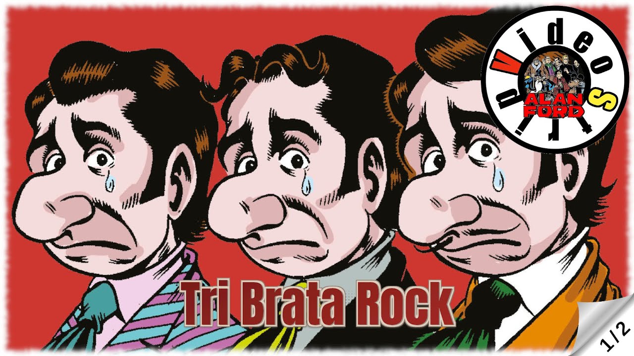 Alan Ford - Tri Brata Rock - Strip u boji (1/2)