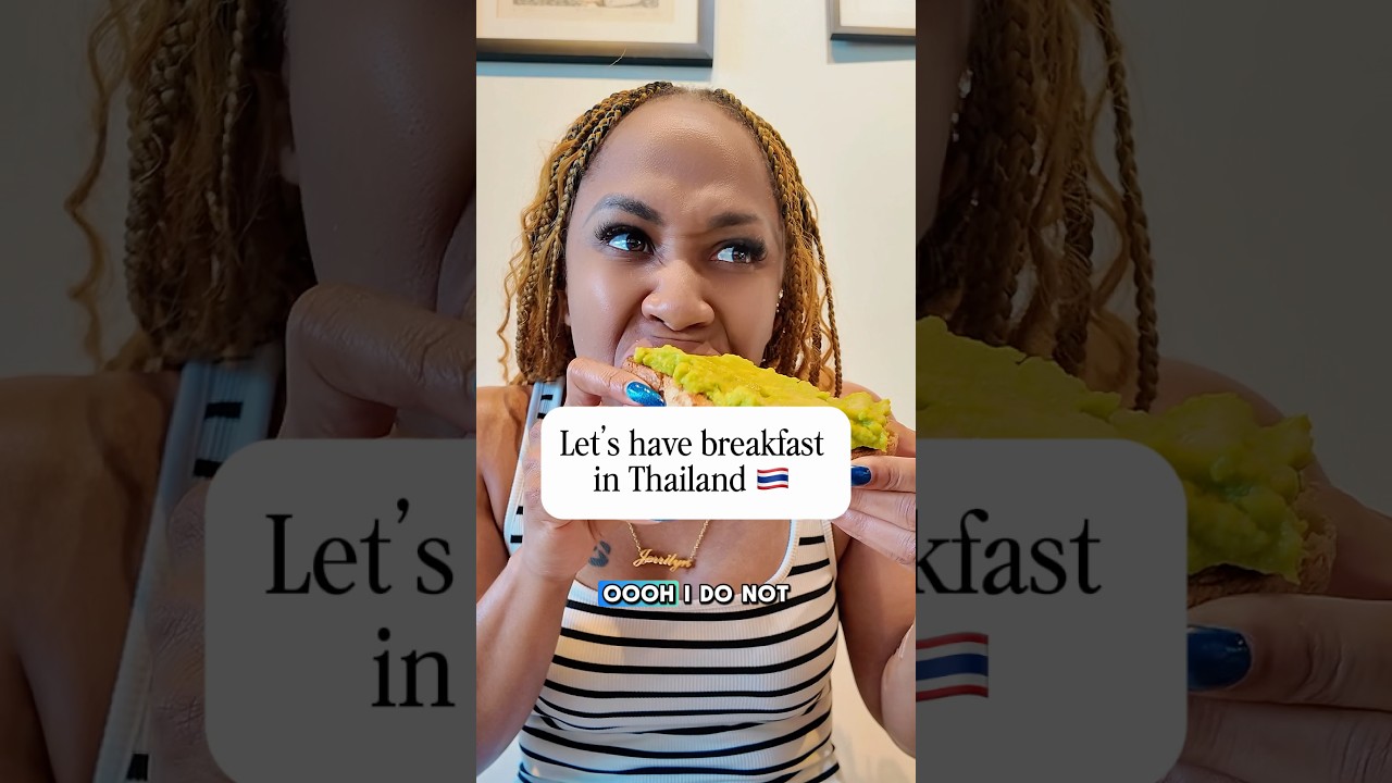 Тайское кафе AOB SOOK в Чиангмае, где подают завтраки #thaifood #thailand #foodie #foodreview