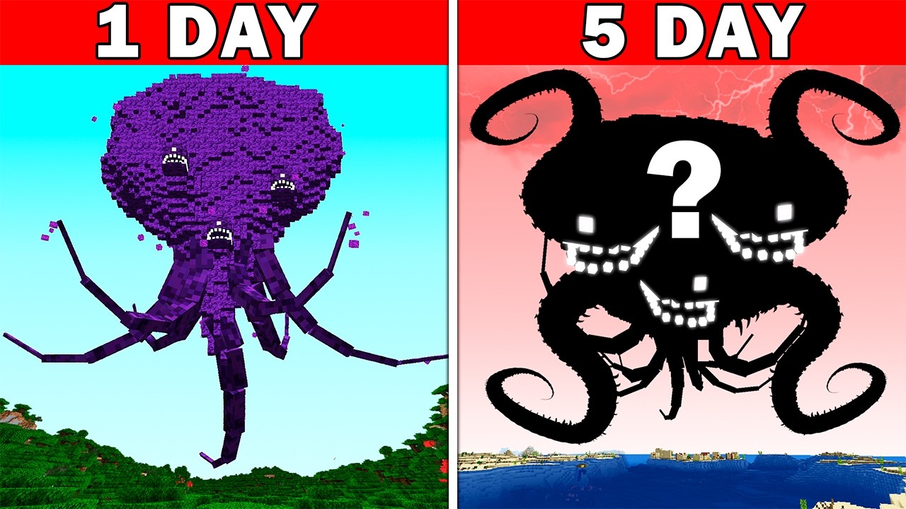 I Leave Wither Storm For 5 Days! And He Becomes…