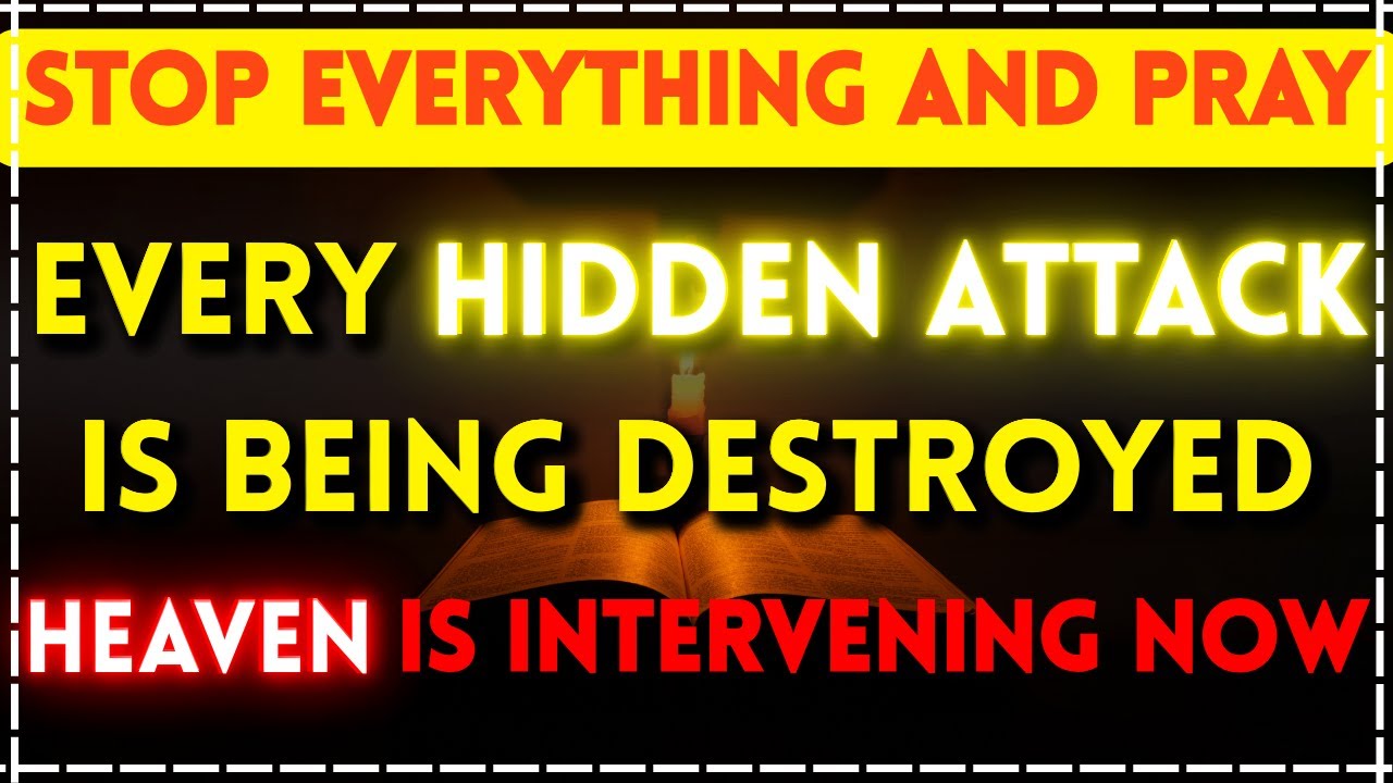 This Prayer Is Stopping Hidden Attacks Tonight — God’s Deliverance Is Covering You Now #bloodofjesus