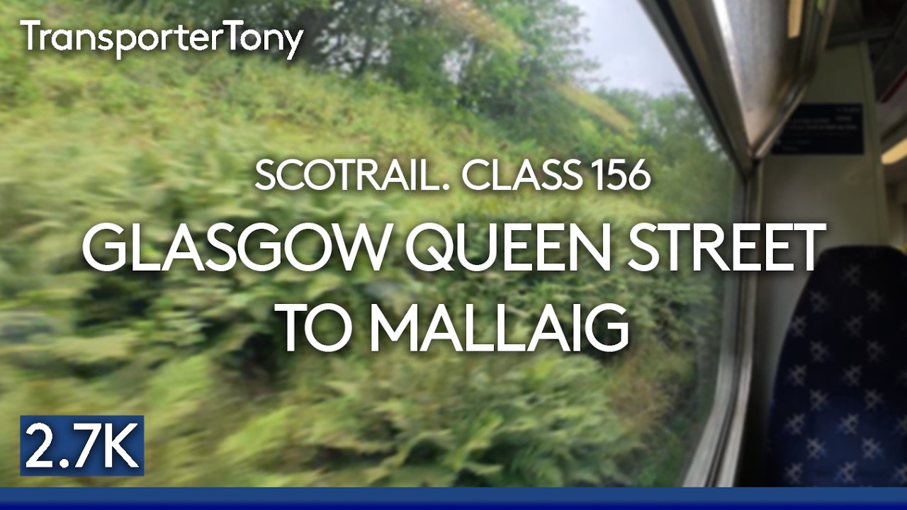 ScotRail Class 156 full journey Glasgow Queen Street to Mallaig
