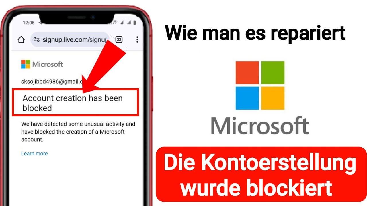 Fix - Ihr Konto wurde gesperrt Microsoft | Microsoft-Konto entsperren (2025)