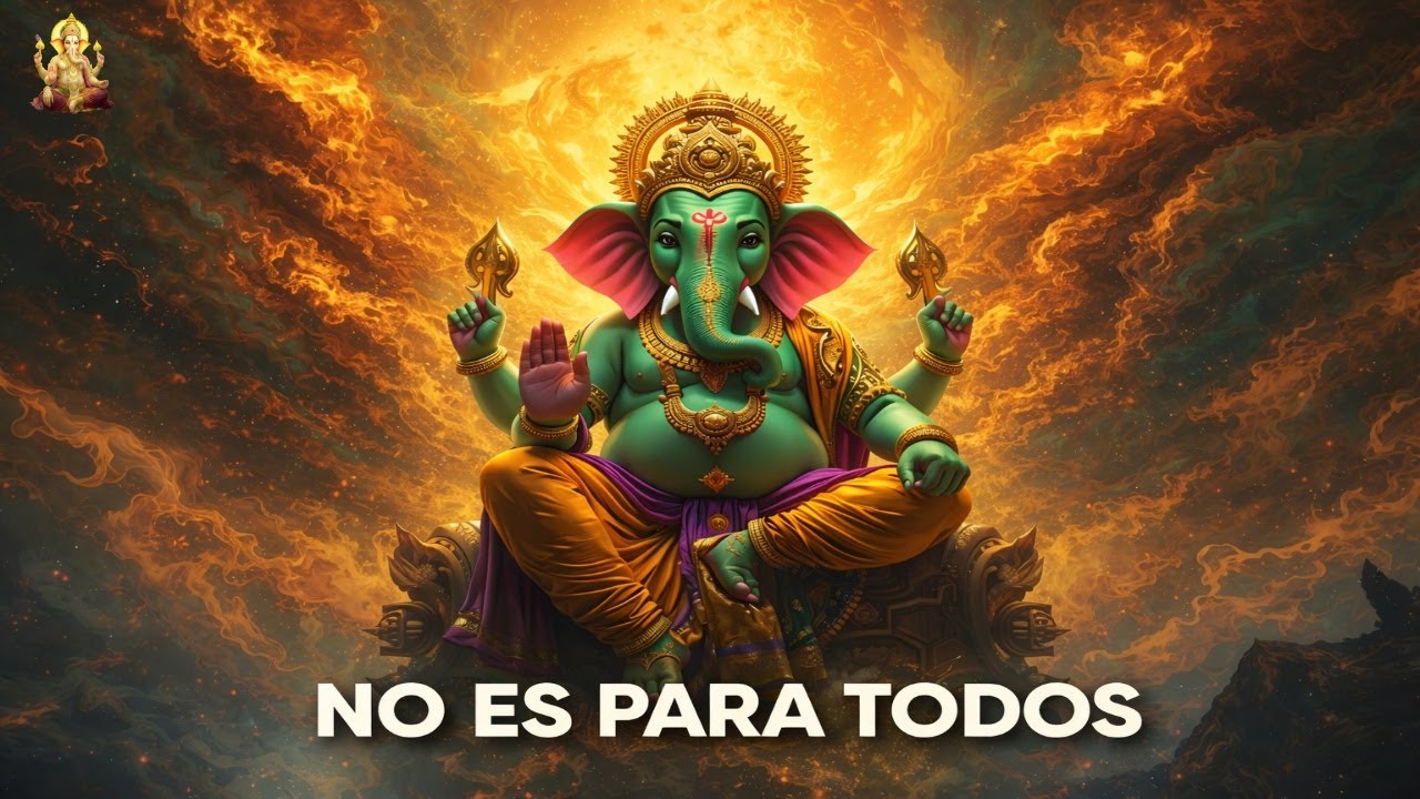 PODEROSO MANTRA DE GANESHA 🕉️ Elimina Obstáculos y Abre Caminos | Mantra Tradicional