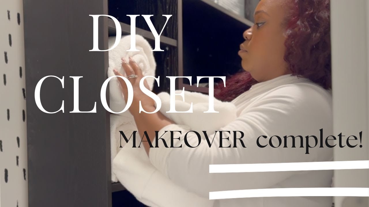 DIY BUDGET LINEN CLOSET MAKEOVER