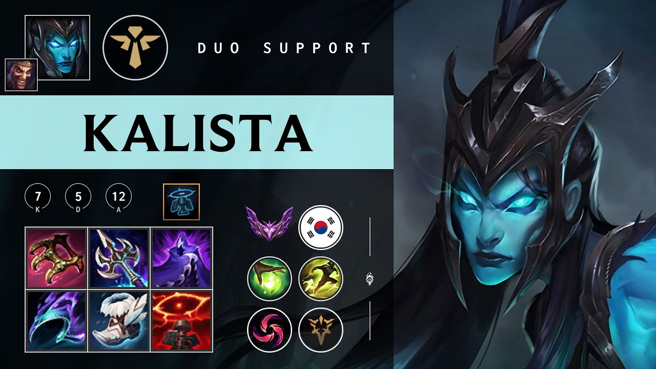 Kalista Support vs Anivia - KR Master Patch 26.05