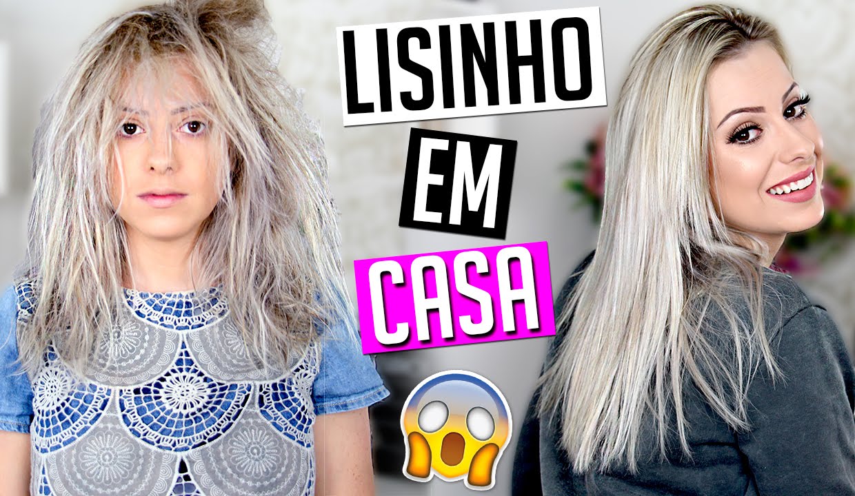 PROGRESSIVA SEM FORMOL EM CASA | Amanda Domenico