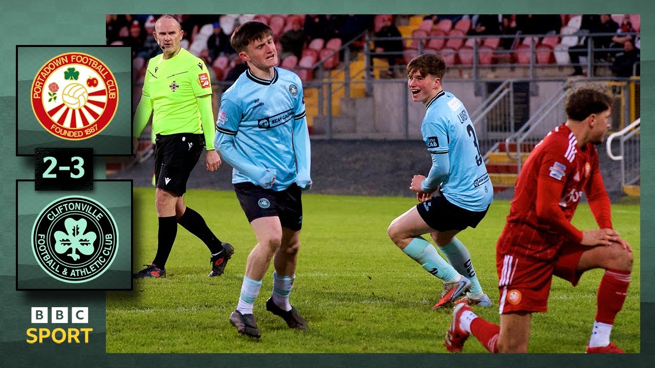 HIGHLIGHTS | Portadown 2-3 Cliftonville
