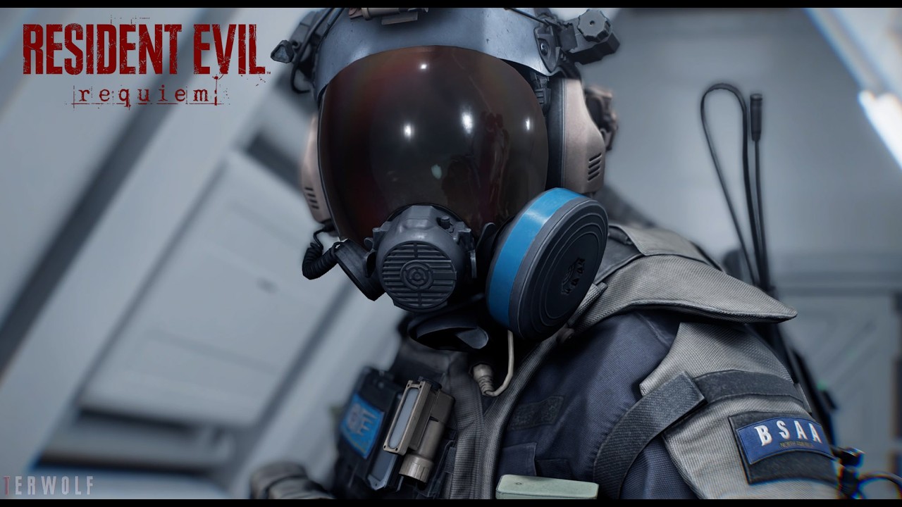 Leon (BSAA Outfit Mod) 2K Gameplay - Resident Evil 9 Requiem