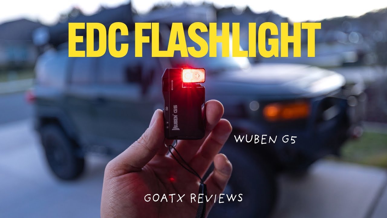 EDC Flashlight WUBEN G5