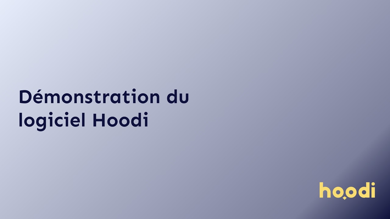 Démo logiciel Hoodi