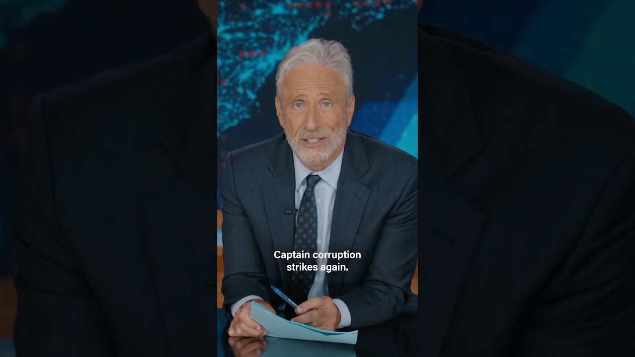 Jon Stewart gets to the bottom of why Trump is so gung-ho about AI #dailyshow