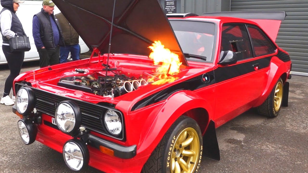 Cars Arriving at The Motorist Saturday Social 17th February 2024