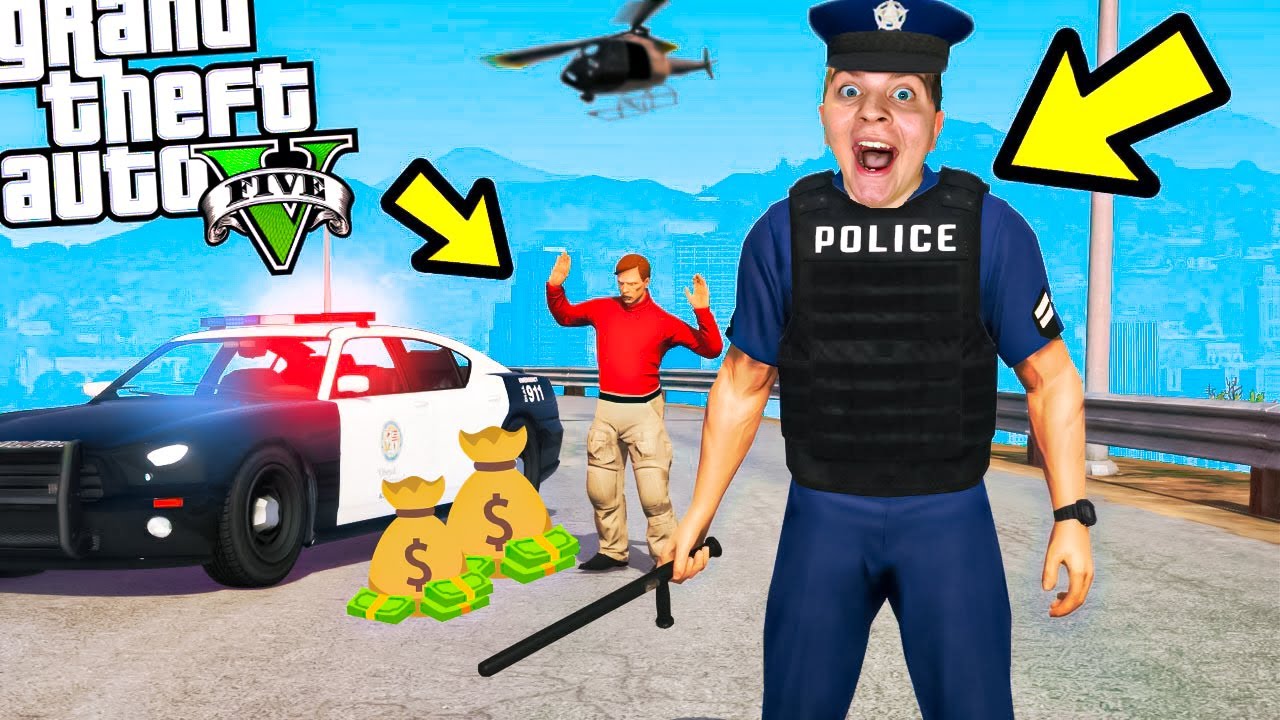 POSTAO SAM POLICAJAC U GTA 5😂😱 *sve hapsim*